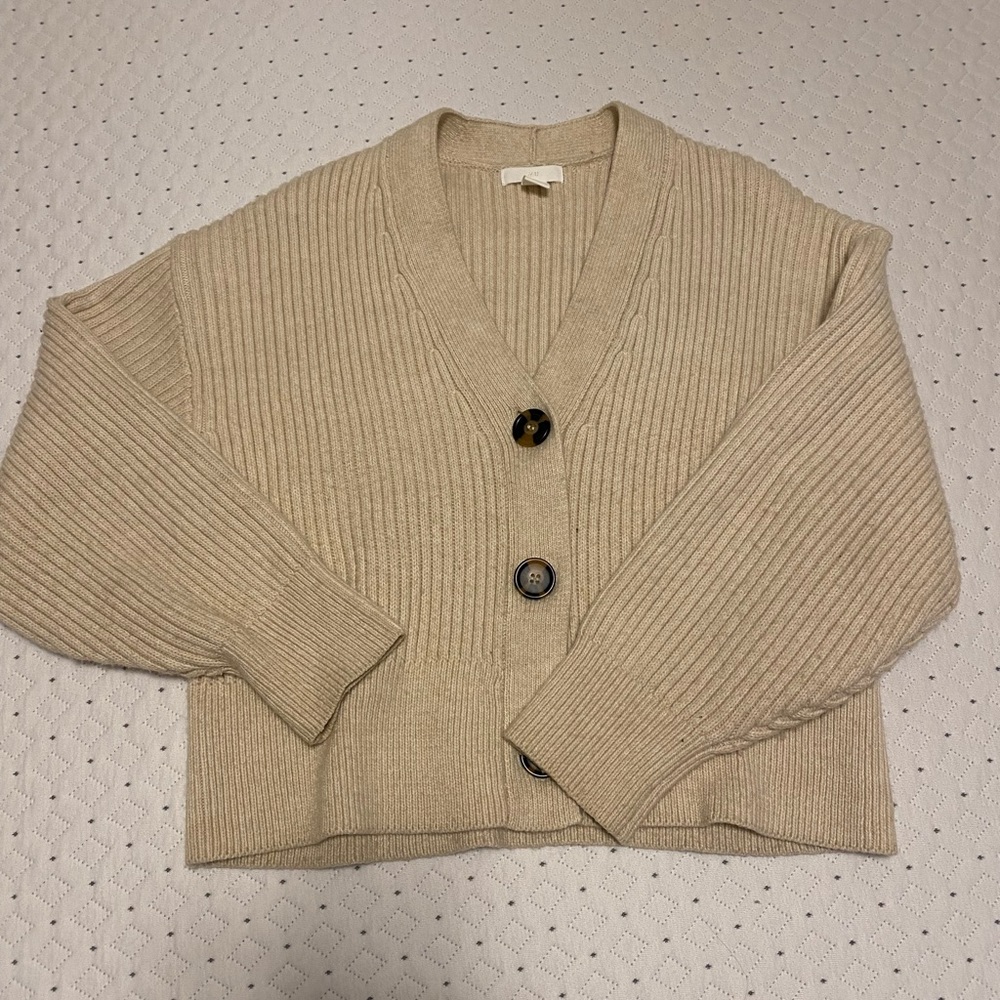 Knit cardigan
